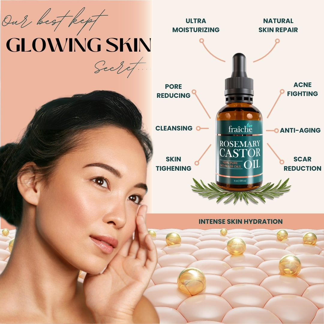 Rosemary Castor Scalp Detox & Growth Oil (4oz)