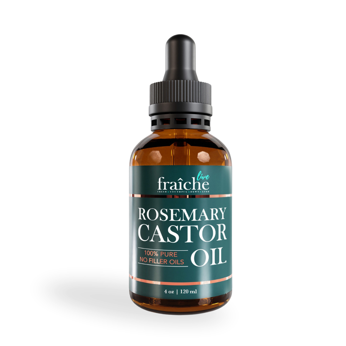Rosemary Castor Scalp Detox & Growth Oil (4oz)