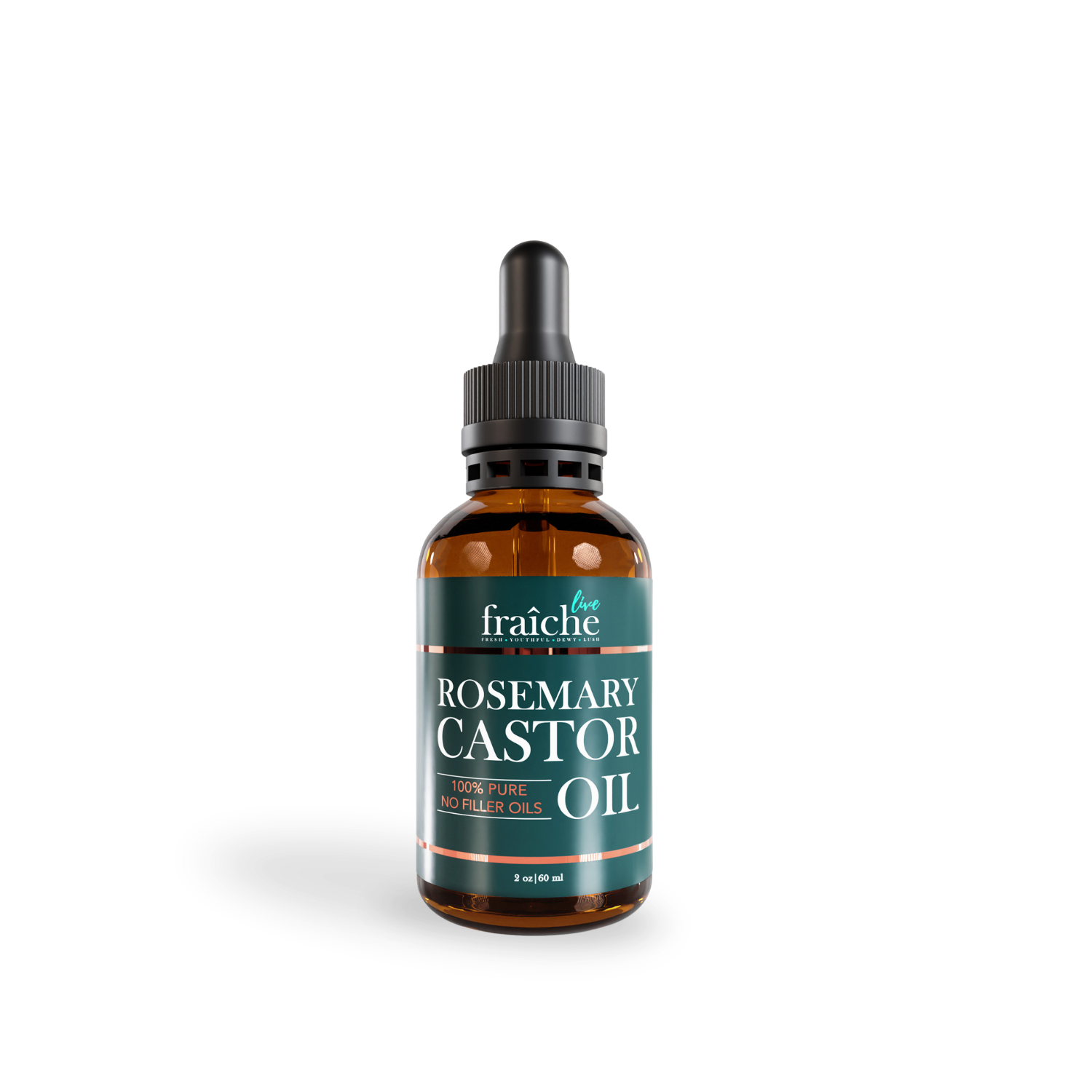 Rosemary Castor Scalp Detox & Growth Oil (4oz)