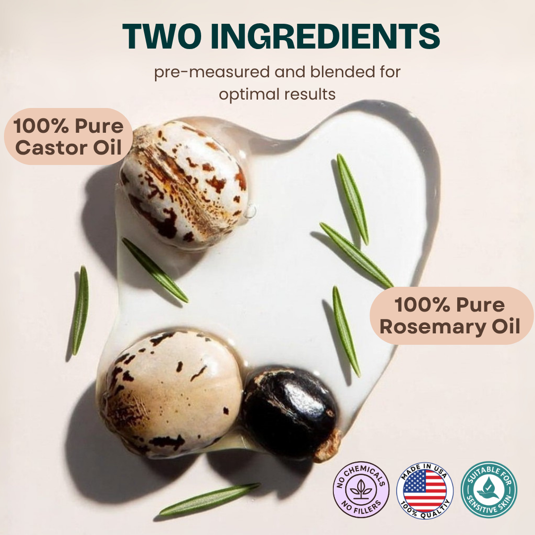 Rosemary Castor Scalp Detox & Growth Oil