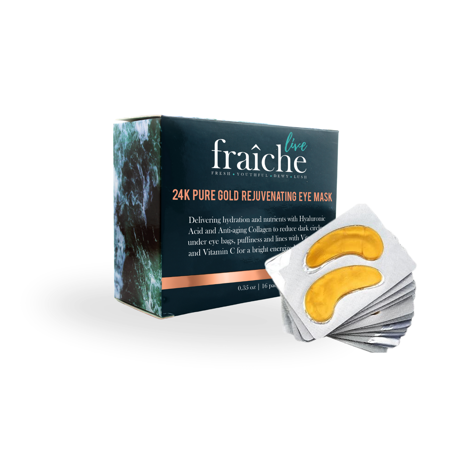 24k Gold Rejuvenating Under Eye Mask