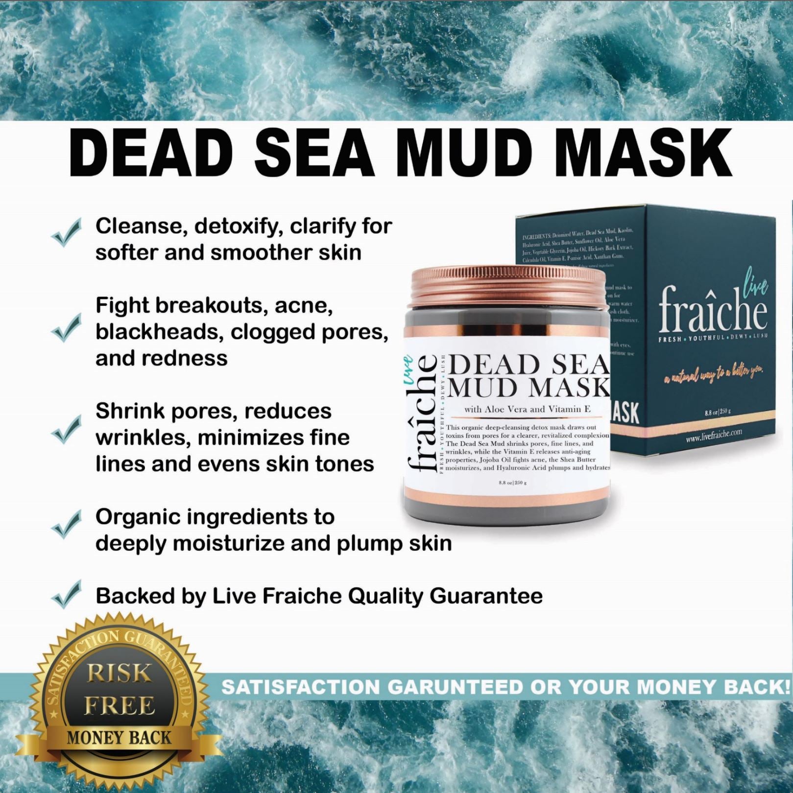 Hydrating Dead Sea Mud Mask
